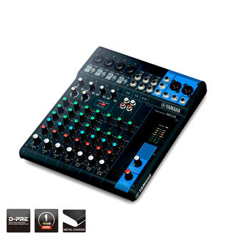 Yamaha MG10 mikser 10  inputs, 4 mic/3 stereo line